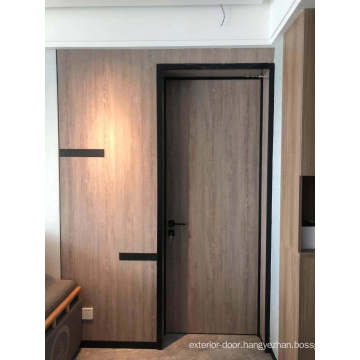 Aluminum Frame Melamine HPL Flat Panel Door